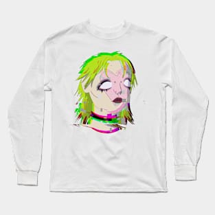 Glitchy punk Long Sleeve T-Shirt